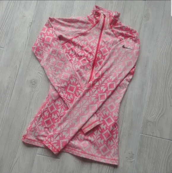 Nike Pro Hyperwarm Half Zip Jacket - Picture 1 of 4